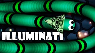 Slither.io NOVA SKIN Minhocão do ILLUMINATI