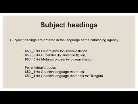 Online with the CMC: Language, Idioma, Sprache, La Langue: Cataloging Foreign Language Materials