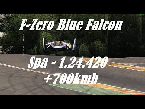 Assetto Corsa - F-Zero Blue Falcon