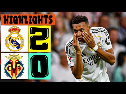 Real Madrid vs Villarreal 2-0🔥Laliga EA Sports | All Goals and Highlights Football 2026