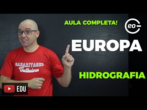 EUROPA - HIDROGRAFIA - Geografia | Aula Completa