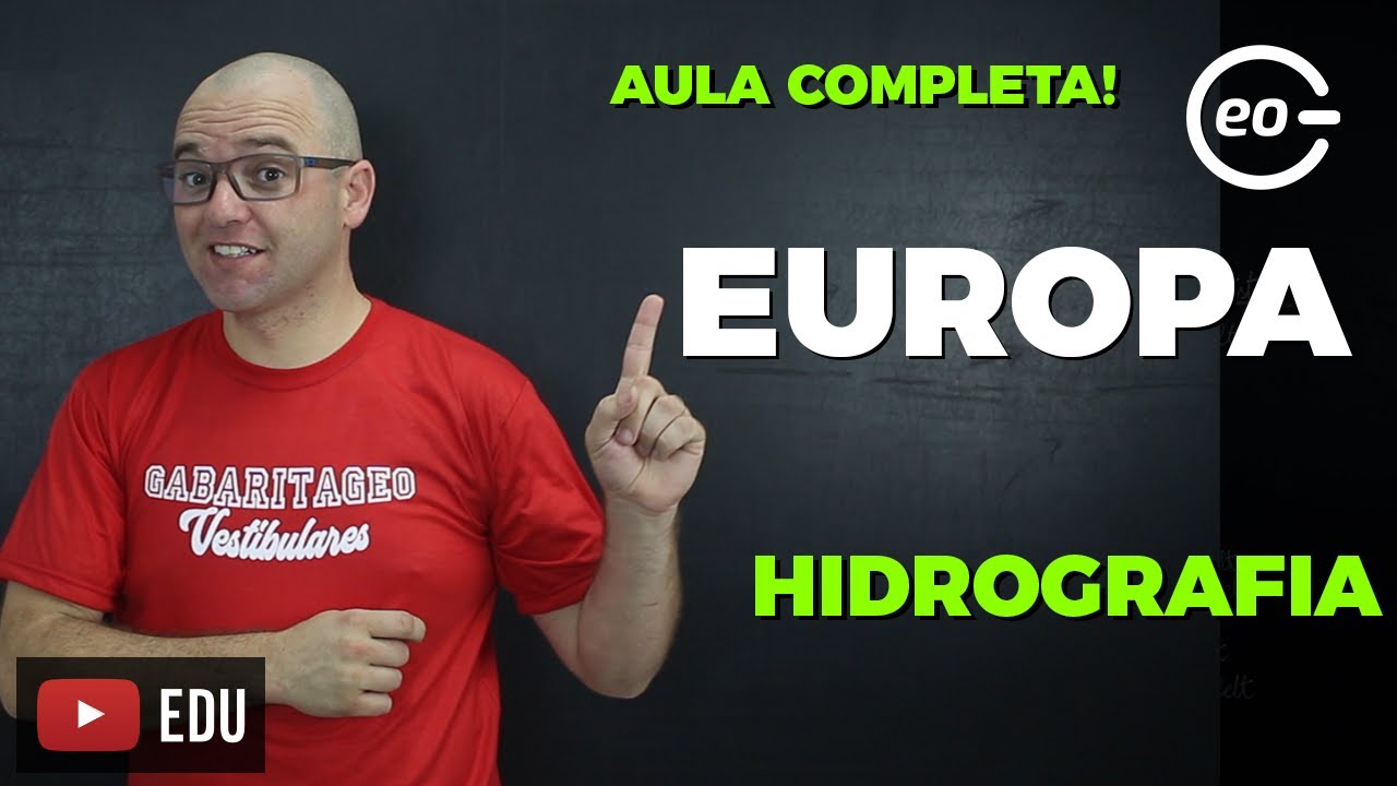 EUROPA - HIDROGRAFIA - Geografia | Aula Completa