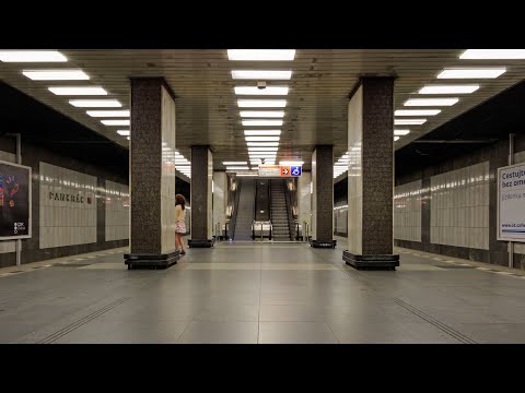 Praha metro: linka C.