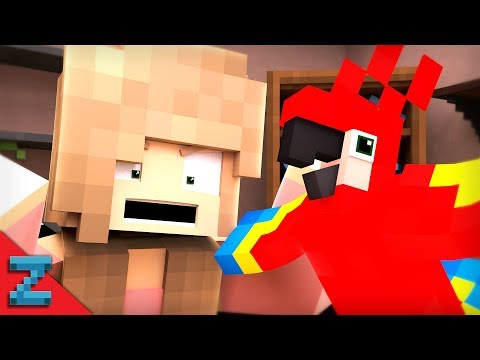 Annoying Pet Parrot! (Minecraft Animation) ft. Rebecca Parham and Dan Bull
