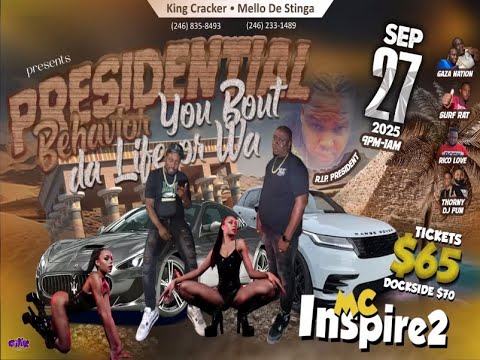 SURF RAT & JAGWA DE CHAMP - PRESIDENTIAL BEHAVIOUR THE CRUISE PROMO (SEP 27TH 2025)