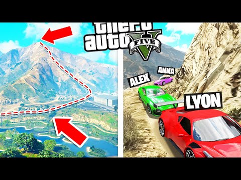 SFIDO I MIEI AMICI A SCALARE IL MONTE CHILLIAD SU GTA5!!