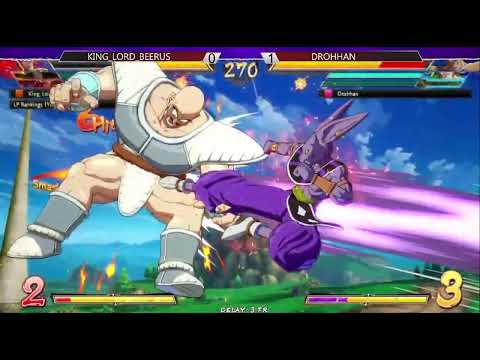 No Quitters 1 (DBFZ PC) King_Lord_Beerus vs Drohhan