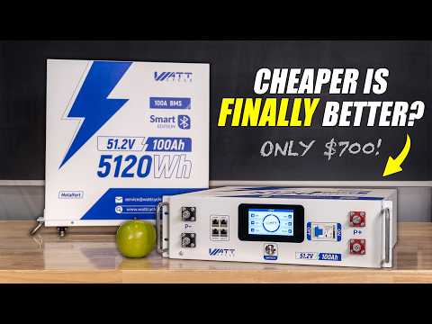 We Bought Dirt Cheap Batteries - Here’s what Happened.. WattCycle 48V Smart Server Rack Battery