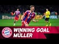 123rd Minute - Müller Decides DFB Cup Final against BVB | 2013/14 DFB Cup