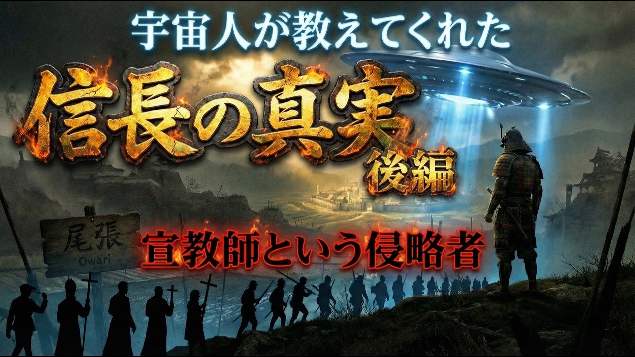 【信長の真実❷】織田信長を高次元が明かす「レプティリアン侵略」と戦国の真実