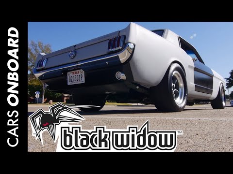 1965-1966 Mustang V8 289 Black Widow Exhaust Venom 250's