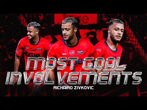 Most goal involvements | Richairo Zivkovic.