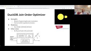 Join Order Optimization with (almost) no Statistics by Tom Ebergen