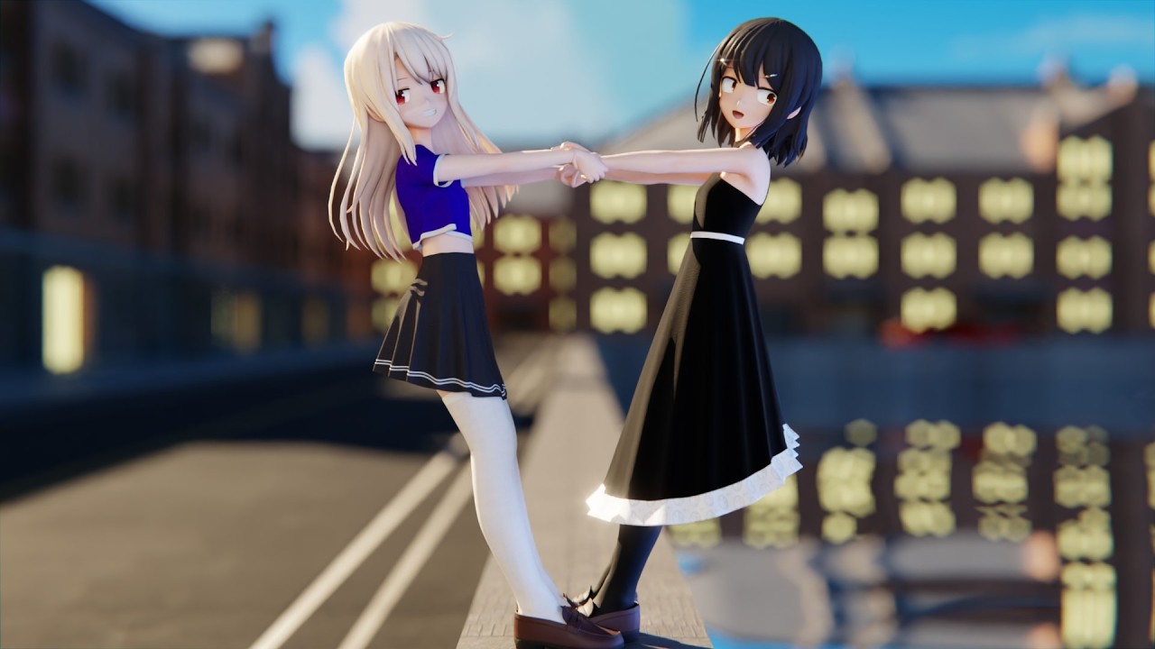 【Fate/MMD】イリヤ 美遊 - 『V』