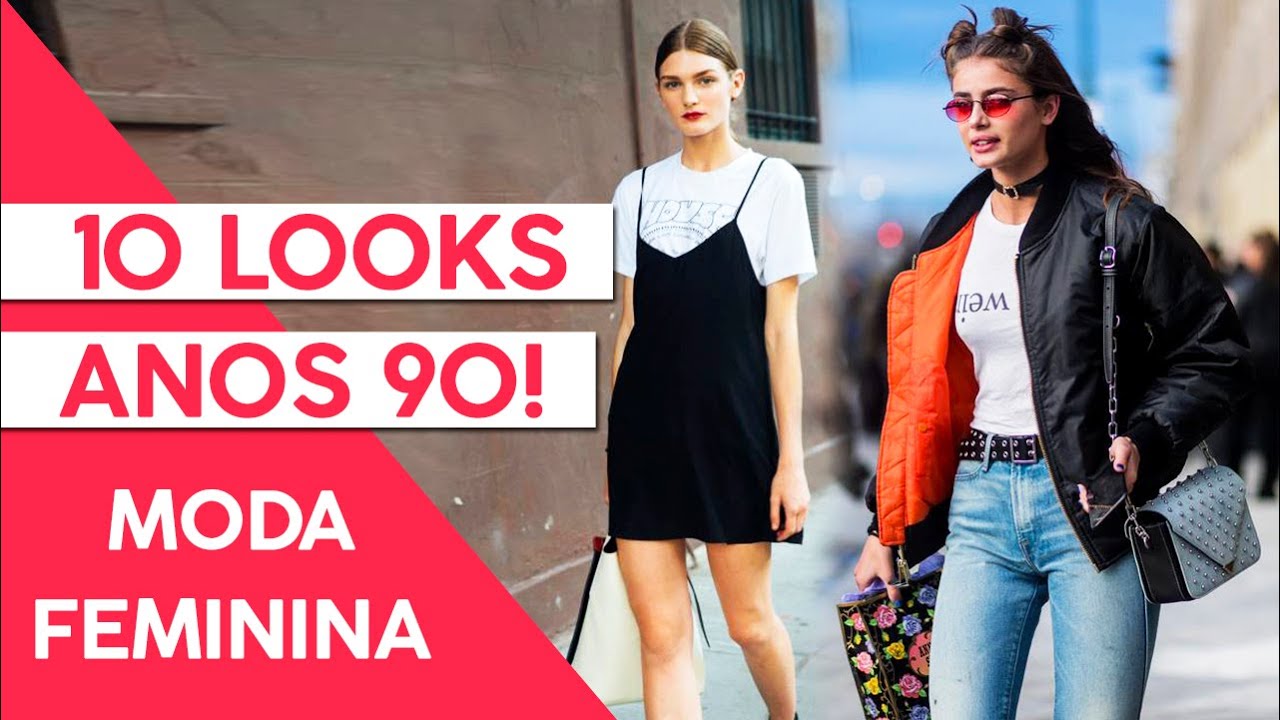 10 LOOKS COM TENDÊNCIAS DOS ANOS 90 QUE ESTÃO BOMBANDO! - Adriana Alfaro - Fashion Frisson