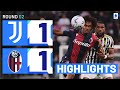 Juventus-Bologna 1-1 | Vlahovic rescues a point for Juve: Goals & Highlights | Serie A 2023/24