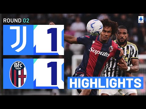 Juventus-Bologna 1-1 | Vlahovic rescues a point for Juve: Goals & Highlights | Serie A 2023/24