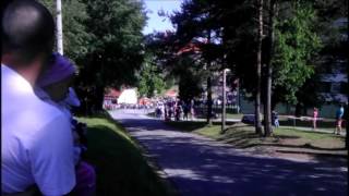 preview picture of video '40. Rallye Český Krumlov - průjezdy (Malonty) , výstaviště (ČB)'