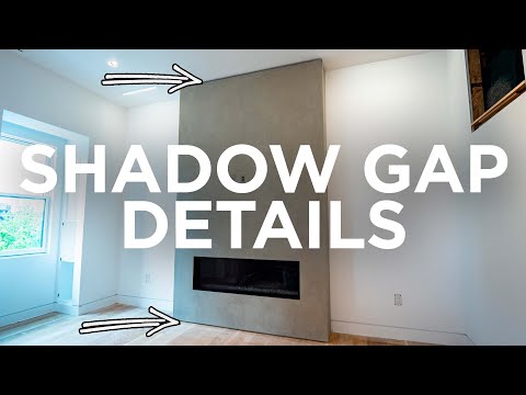 Modern renovation with shadow gap details | Site Visit