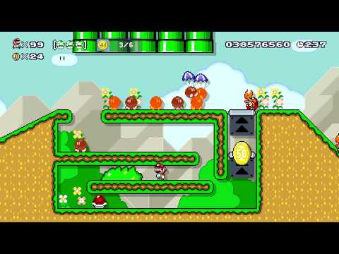 Super Mario Maker 2 🔧 Endless Challenge 1346 - 1360