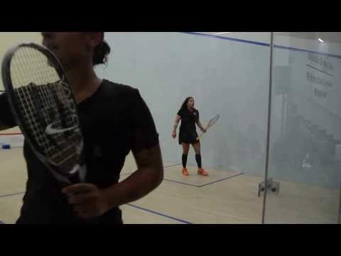 6- US Open 2013 Squash - Omneya Abdel Kawy (Egypt) v. [Q] Kanzy Emad El-Defrawy (Egypt)