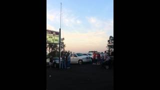 preview picture of video 'POW/MIA flag raising'