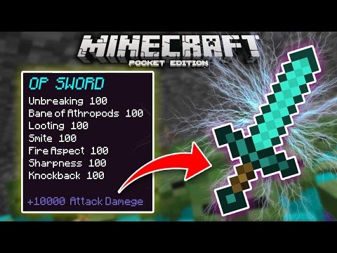 EYstreem - How to get OP ENCHANTMENTS in Minecraft PE 1.1.4!! (Command Block Creation)