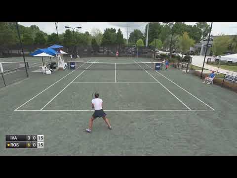 Dasha Ivanova v Christina Rosca - W100 CHARLESTON (match incomplete)