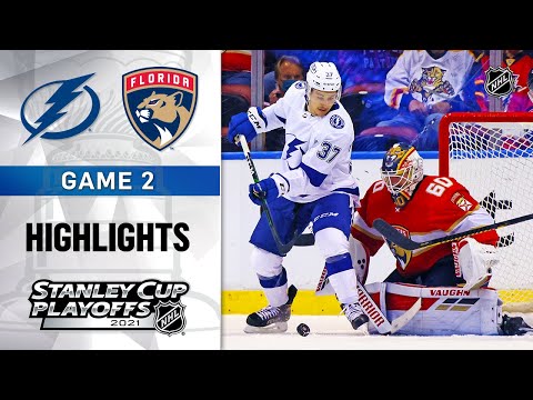 First Round, Gm2: Lightning @ Panthers 5/18/21 | NHL Highlights