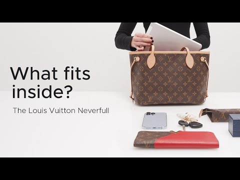 How much can you fit inside the Louis Vuitton Neverfull? | FASHIONPHILE