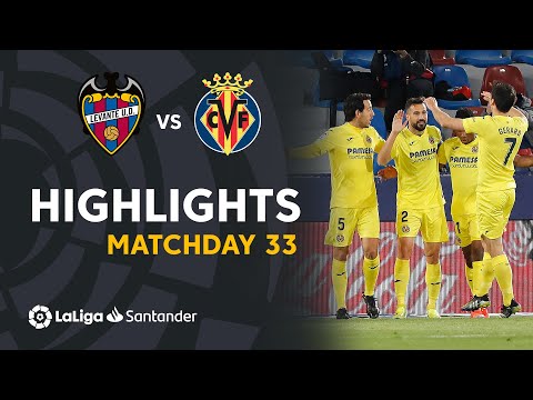 Highlights Levante UD vs Villarreal CF (1-5)