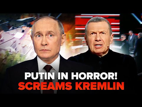 😱Putin’s Journalist exploded on air! Screams in Kremlin studio over an attack on Putin