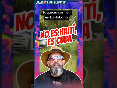 Saqueo de camión de aceite en La Habana ocurre ante la policía