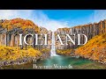 Iceland 4K - Experience Majestic Autumn Colors and Majestic Waterfalls - Calming Piano