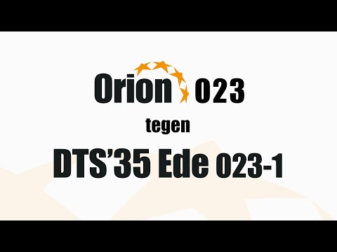 Orion O23-1 vs  DTS'35 Ede O23-1 (2 nov 2024)