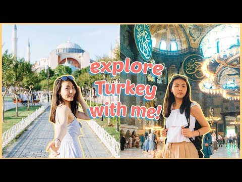 🕌the world's most beautiful palace, mosque, and church. | TURKEY TRAVEL VLOG 2019 (Istanbul)