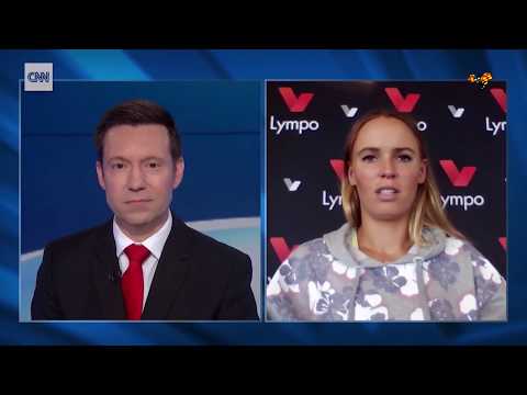 Wozniacki om hoten: "Barnen grät efter matchen"