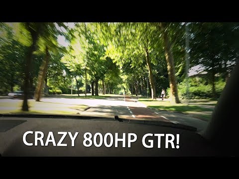 800HP Switzer P800 Nissan GT-R R35 | CRAZY Onboard Drive!