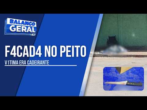 HOMEM CONFESSA TER MATADO CADEIRANTE APÓS DESENTENDIMENTO POR FURTO EM PIRAPORA