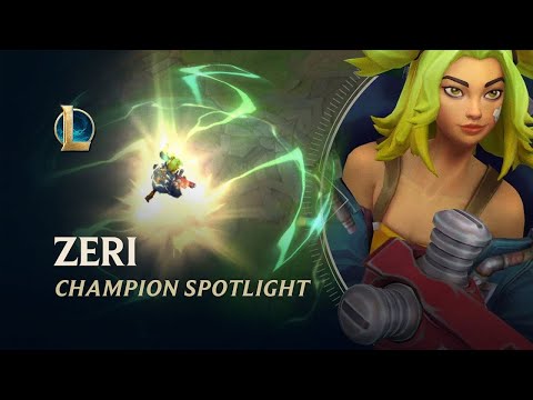 League of Legends | Zeri: Champion Gameplay