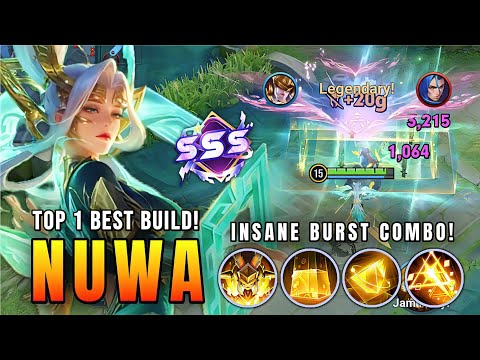 IMMORTAL NUWA!! Insane Burst Damage Combo in Honor of Kings | Top 1 Best Build!