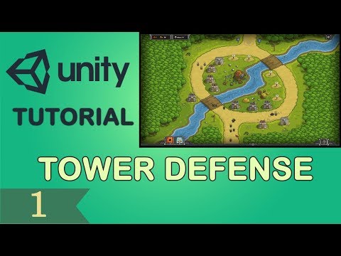 Unity Tower Defense Tutorial - Bezier curve - Part 1