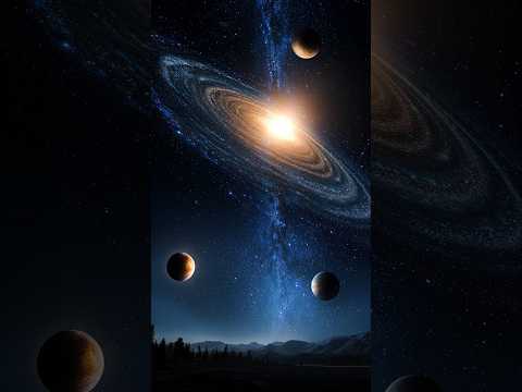 Cosmic Relaxation 🌌 Moving Galaxies & Nebulae | Calm Space Music (60s)