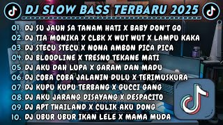 Download lagu DJ SLOWBASS TERBARU 2025 || DJ SU JAUH SA TANAM HATI X BABY DON'T GO || DJ TIA MONIKA X CLBK VIRAL mp3