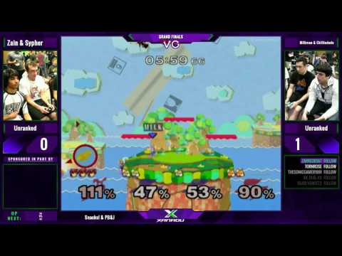 S@X 150 Zain & Sypher Vs. Liquid` Chillindude & OES | Milkman SSBM Doubles GF