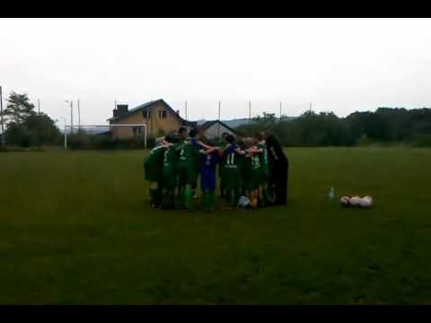 Radość po zwycięswie. Rajsko - TS Wilga Golkowice 5:6