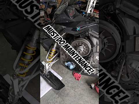 Most important Ski doo XP Maintenance!