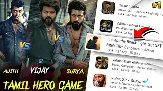 BEST Tamil Hero Games Ever  Playing Thalapathy Gam