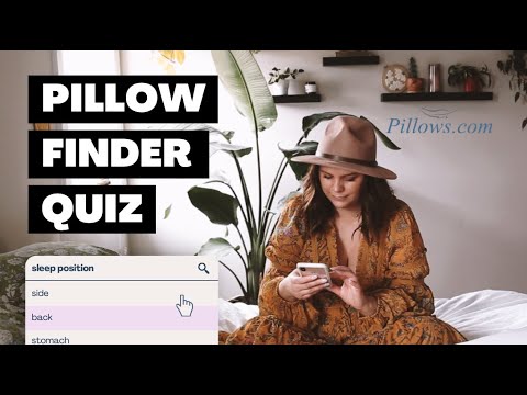YouTube video about: What type of pillow do I need quiz?