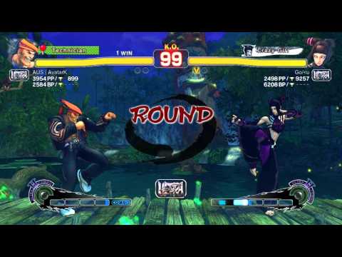 USF4 PC Fighting Europe: AvatarK (Adon) vs GoKu (Juri)